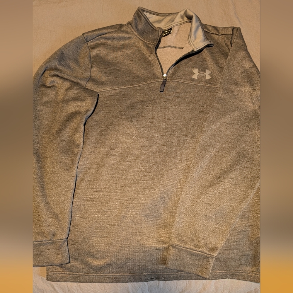 Under Armour Gray Quarter-Zip Pullover